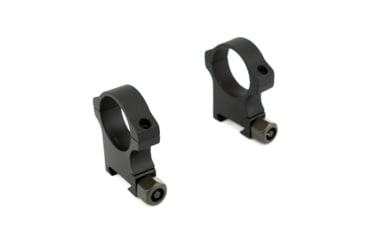 Image of NightForce Standard Duty Rifle Scope Ring Set, Black, 30mm,1.25in,High A418
