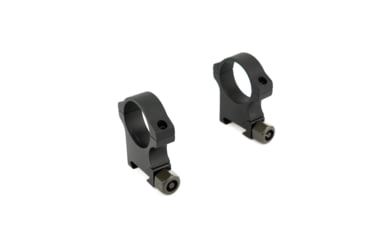 Image of NightForce Standard Duty Rifle Scope Ring Set, Black, 30mm,1.25in,High A418