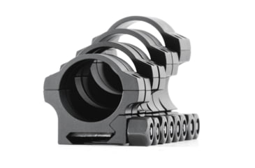 Image of NightForce Standard Duty Rifle Scope Ring Set, Black, 30mm,.9in,Low A416