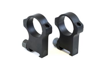 Image of NightForce Standard Duty Rifle Scope Ring Set,Black,30mm,1.5in,Extra High A419