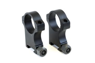 Image of NightForce Standard Duty Rifle Scope Ring Set,Black,30mm,1.5in,Extra High A419