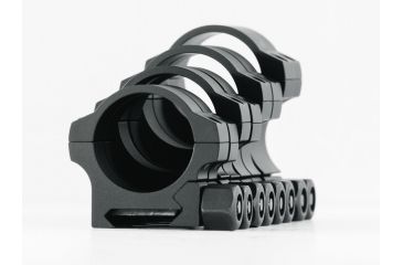 Image of NightForce Standard Duty Rifle Scope Ring Set,Black,30mm,1.25in,High A418