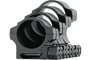 Image of NightForce Standard Duty Rifle Scope Ring Set,Black,30mm,.9in,Low A416