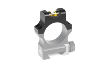 Image of NightForce Top Half of Ring w/Level, Black, 30 mm, 4 Screw, A128