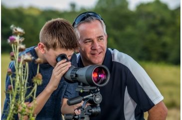 Image of NightForce TS-80 20-60x80mm Spotting Scope in Use