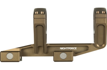 Image of NightForce Ultramount Riflescope Mount, 30mm Tube, 1.93in, 0 MOA, Dark Earth, A684