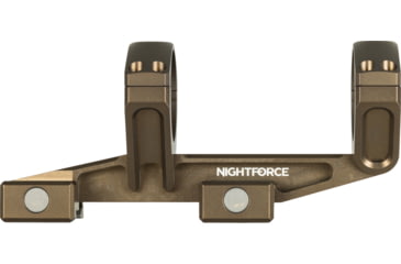 Image of NightForce Ultramount Riflescope Mount, 34mm Tube, 1.54in, 20 MOA, Dark Earth, A683