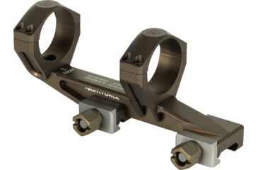 Image of NightForce Ultramount Riflescope Mount, 34mm Tube, 1.54in, 20 MOA, Dark Earth, A683