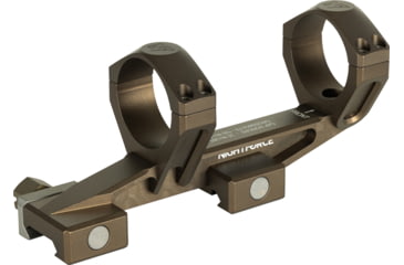 Image of NightForce Ultramount Riflescope Mount, 34mm Tube, 1.54in, 0 MOA, Dark Earth, A696