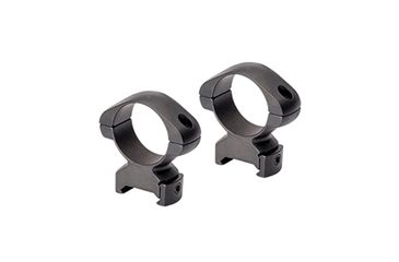 Image of Nikko Stirling 30mm Steel Weaver Rings MEDIUM, Black, NSN N NSM30WM