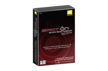 Image of Nikon Spot-on Ballistic Software