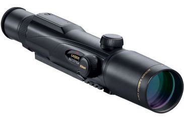 Image of Nikon Laser IRT Range Finding 4-12x42 Rifle Scope w/ Laser Rangefinder - BDC Reticle