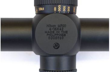 Image of Nikon Monarch 3 4-16x42 Hunting Rifle Scope, 1in, NP Reticle, Black Matte, 6769