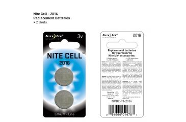 Image of Nite Ize Cell 2016 3V Lithium Battery 2pack