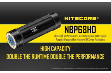 Image of Nitecore NBP68HD for TM Series, Compatible with TM28, Yellow, 6952506492206