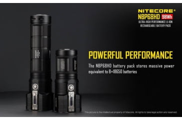Image of Nitecore NBP68HD for TM Series, Compatible with TM28, Yellow, 6952506492206