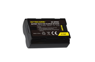 Image of Nitecore NC-BP003 Camera Battery Compatible with Fujifilm NP-W235, Black, 6952506494569