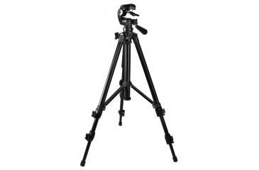 Image of Olivon 3-Way Tilt Head 22 lb Load Capacity TR150-10 Tripod, Black, Medium OLTR15010-US