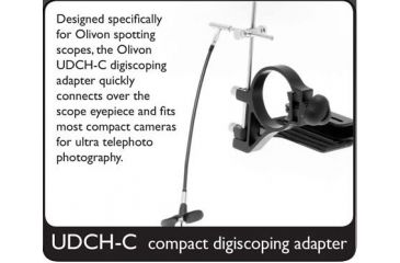 Image of Olivon T-900ED Angled Spotting Scope, Black, Medium OLT900ED-US