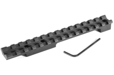 Image of Evolution Gun Works Picatinny Scope Mount, Remington Model 600 Mohawk/Remington Model 660, Long Action, 0 MOA, Black, 40500