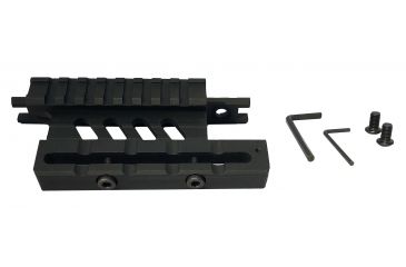 Image of Osprey Global Ak Side Rail Scope Mount Aluminum 6061, Black AK-OSP-SSM