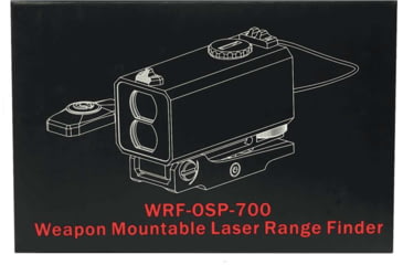 Image of USED Osprey Global Weapons Mountable Laser Rangefinder, 700m, Black, WRF-OSP-700, EDEMO1, Used, Condition Fair, Installed/Mounted
