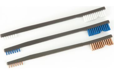 Image of Otis Technology AP Brushes - 3 Pack, White/Blue/Bronze, Small, FG-316-3-NBBZ