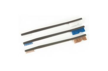 Image of Otis Technology AP Brushes - 9 Pack, Male 8-32 Thread, Black/Blue/Bronze, IP-316-9-BBN