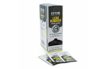Image of Otis Technology Lead Remover Hand Wipes PDQ Dispenser, 50 Individual Wipes, Small, 0 14895 00732 7