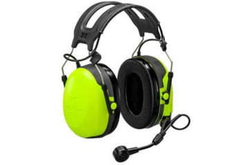 Image of PELTOR CH-3 Headset w/Ptt Headband, Black/Yellow, MT74H52A-111