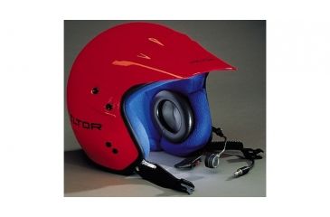 Image of Peltor Power Boating Helmet with Communication Kit Bright Red Medium G7M-02-DRC