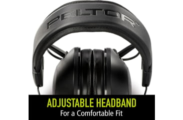 Image of PELTOR Tactical 100 Electronic - Hearing Protection Ear Muffs, TAC100-NS-8