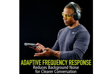 Image of PELTOR Tactical 100 Electronic - Hearing Protection Ear Muffs, TAC100-NS-8