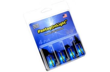 Image of Pentagonlight 4-Pak CR-123A Lithium Battery P-LB4