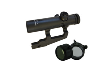 Image of Poly Technologies Ultralux 4-Power Scope Integral See-Thru Mount, Black, 500-023