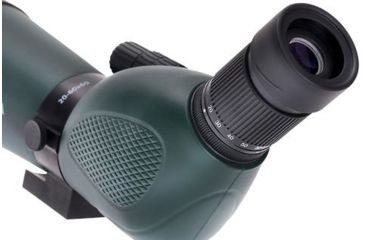 Image of Praktica Highlander Angled Spotting Scope 20-60x60mm w/ Tripod, Green PRA119