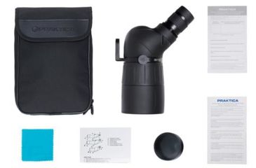 Image of Praktica Hydan 15-45x60mm Angled Spotting Scope, Black PRA069