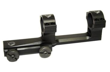 Image of Precision Reflex 1in Cantileverd Ring Set, High, Black, 01-001-10H