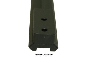 Image of Precision Reflex Remington 700 L.A. 7in Alum. Base, Full 1913 Rail, Long Distance, Black, 02-217-07