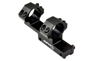 Image of Sniper .22 Dovetail Scope Mount Integral Cantilever Rings, Black, AG-25EX38
