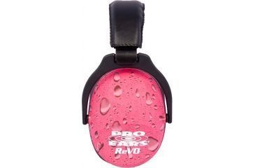 Image of Pro Ears ReVo 26 Passive Hearing Protection Earmuffs, Pink Rain PE-26-U-Y-016