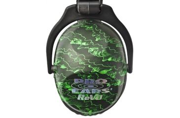 Image of Pro-Ears Revo 26 Passive Hearing Protection Earmuffs, Zombie Edition PE-26-U-Y-017