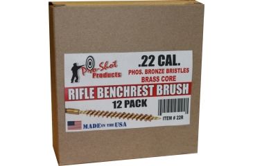 Image of Pro-Shot .22 Cal Rimfire Rifle Bore Brush, Pack of 12, 22R-CS