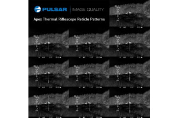 Image of Pulsar Apex XQ38 2.2-8.8x32mm Thermal Imaging Rifle Scope, PL76417