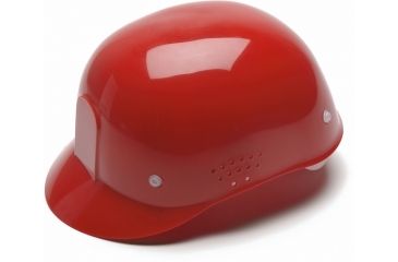 Image of Pyramex 4 Point Snap Lock Suspension Bump Cap - Red HP34020