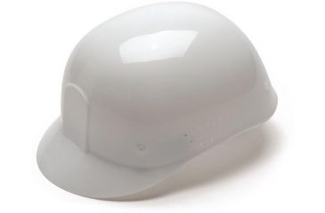 Image of Pyramex 4 Point Snap Lock Suspension Bump Cap - White HP34010