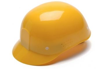 Image of Pyramex 4 Point Snap Lock Suspension Bump Cap - Yellow HP34030