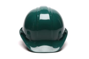 Image of Pyramex Cap Style 6 Point Snap Lock Suspension Hard Hats Green HP16035