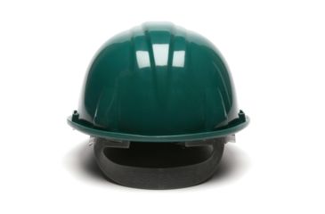 Image of Pyramex Cap Style 6 Point Snap Lock Suspension Hard Hats Green HP16035