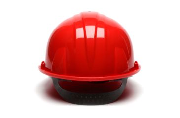 Image of Pyramex Cap Style 6 Point Snap Lock Suspension Hard Hats Red HP16020